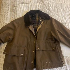 Mango Waxed Jacket